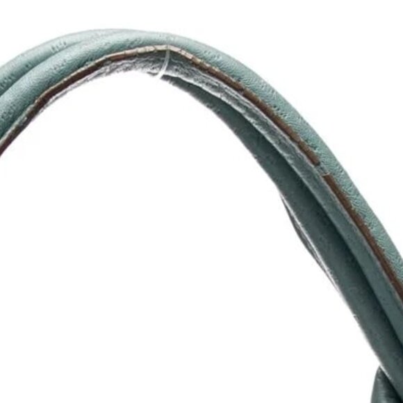 Anya Hindmarch Elrod Hibo Bag Petrol Blue Leather - Picture 17 of 17